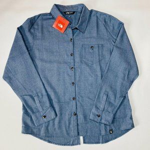 The North Face Women's Flannel Denim Shirt XL